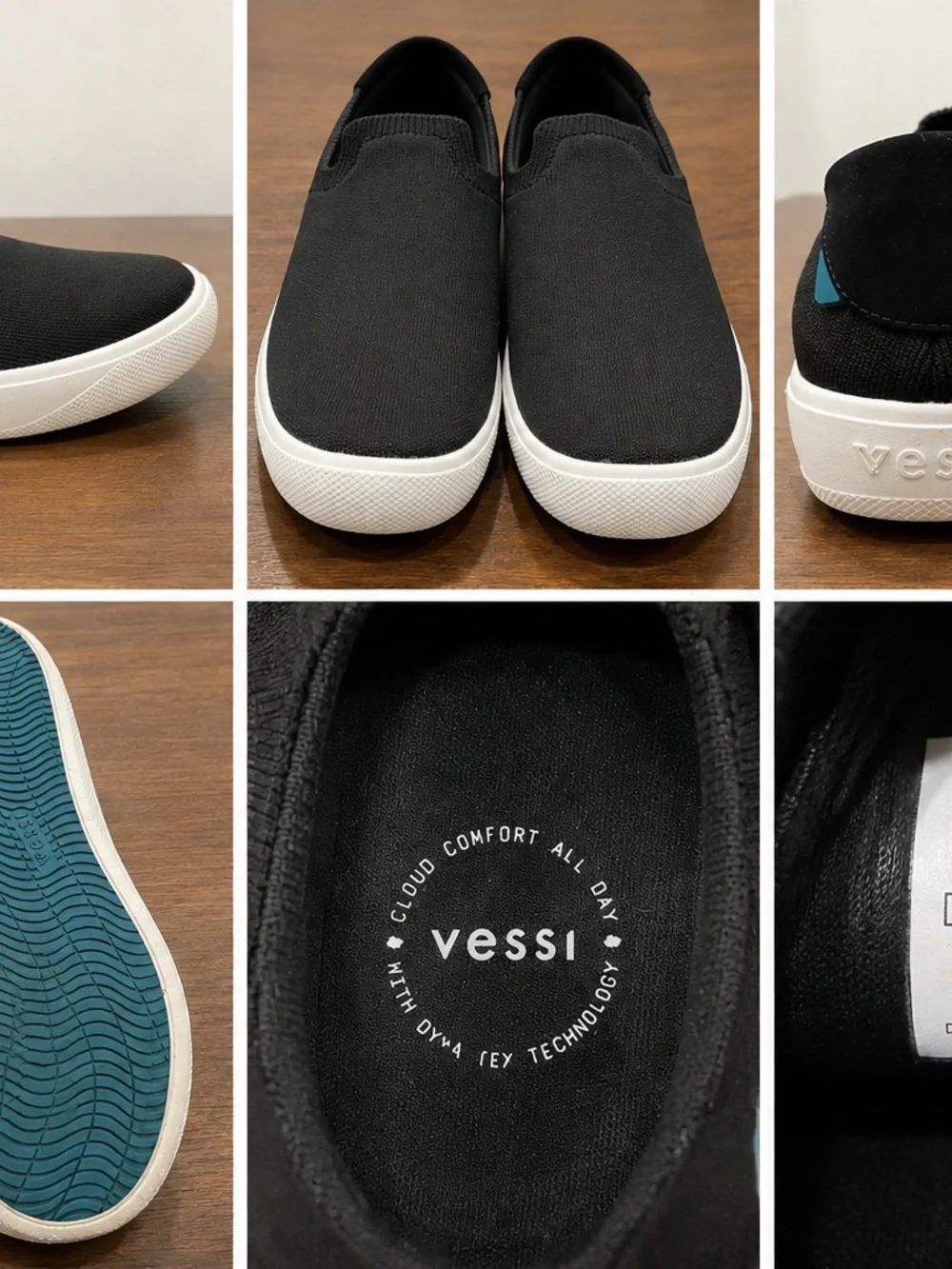 Vessi comfortable black